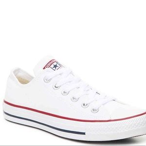 Low Rise White Vans